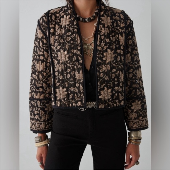 Maison Hotel Jackets & Blazers - Maison Hotel Dali Ying Yang Print 100% Cotton Boxy Jacket M